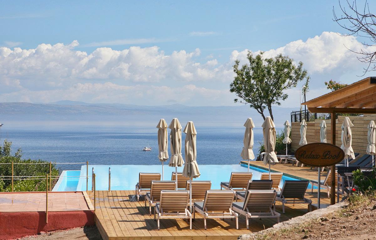 Belvedere Aeolis Hotel Mithymna Eksteriør billede
